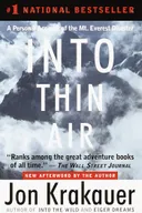 Into Thin Air: A Personal Account of the Mt. Everest Disaster